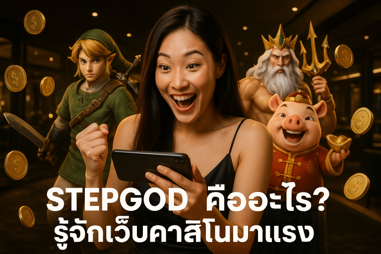 STEPGOD คืออะไร รู้จักเว็บคาสิโนมาแรง