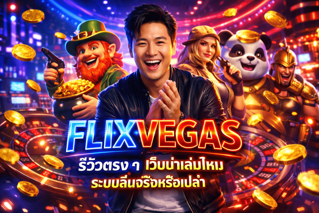 FLIXVEGAS รีวิวตรง ๆ เว็บน่าเล่นไหม ระบบลื่นจริงหรือเปล่า