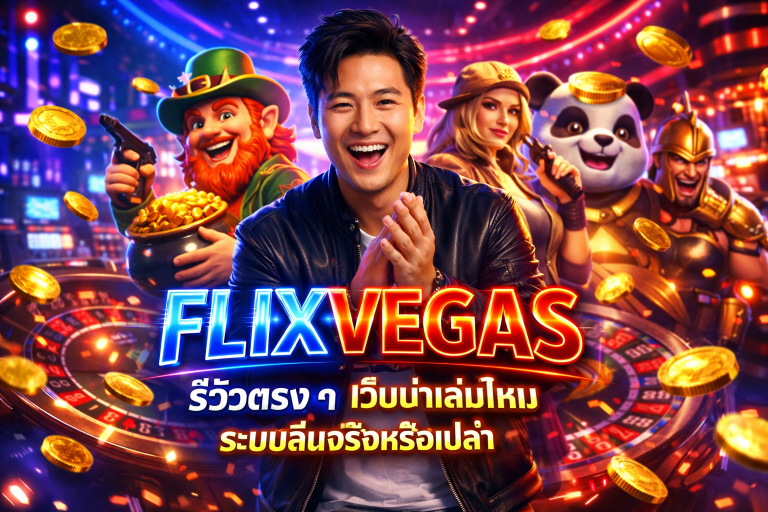FLIXVEGAS รีวิวตรง ๆ เว็บน่าเล่นไหม ระบบลื่นจริงหรือเปล่า